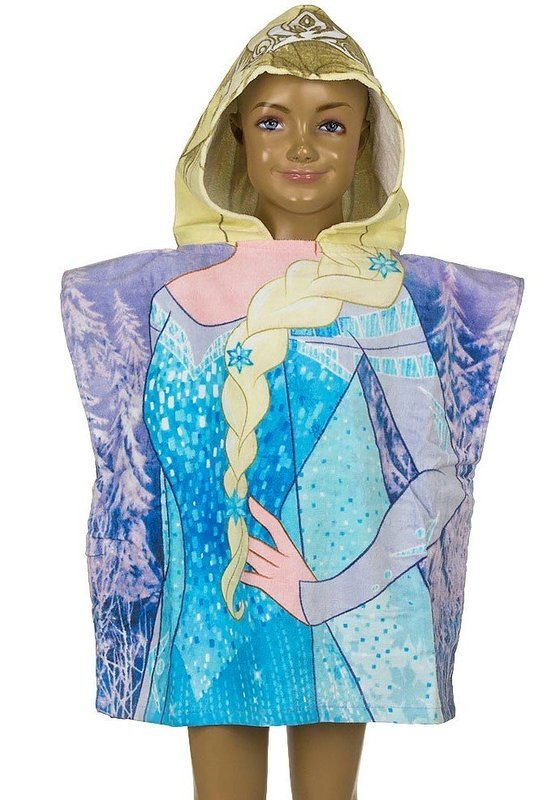 Disney Poncho Frozen &quot;Queen Elsa&quot; hooded