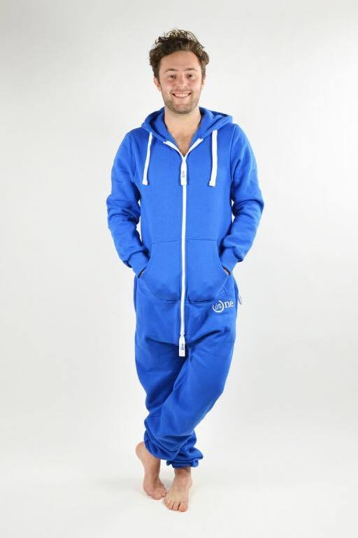 Onesie, Jumpsuit &quot;Sky&quot; hooded XL series baggie look