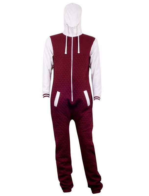Onesie, Jumpsuit &quot;Quilted&quot; hooded
