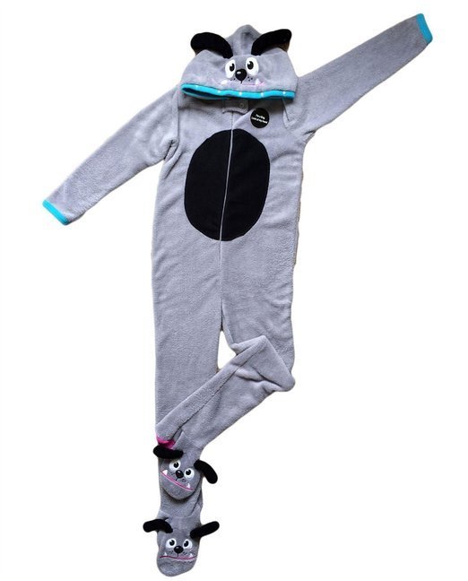 Onesie, Jumpsuit "Puppy" hooded kids series