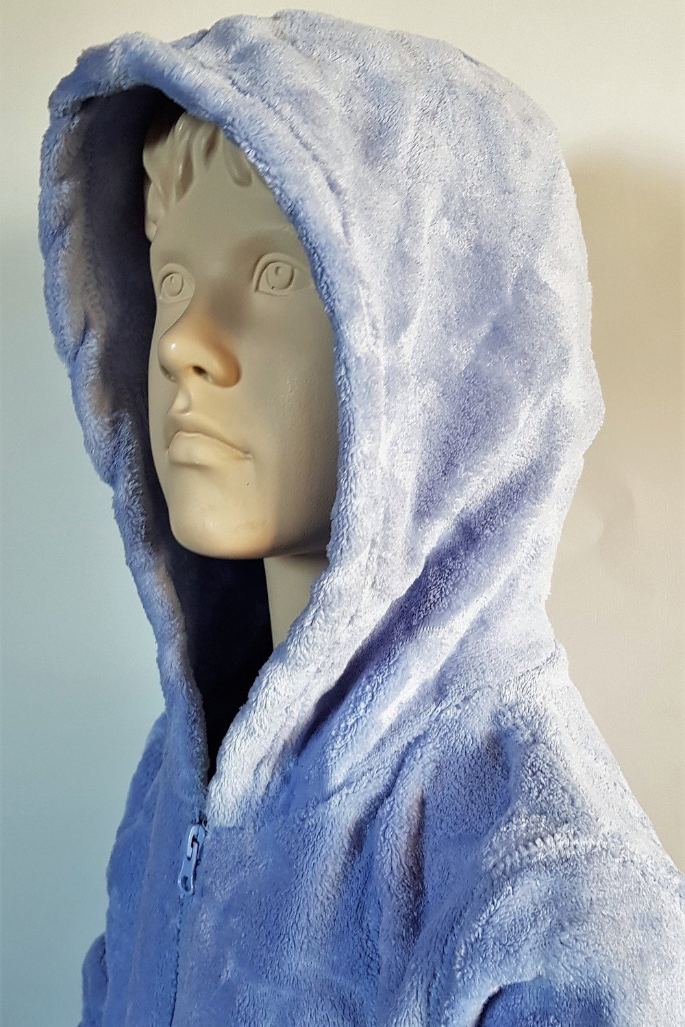 Onesie, Jumpsuit "Bleu Relax" hooded kids series