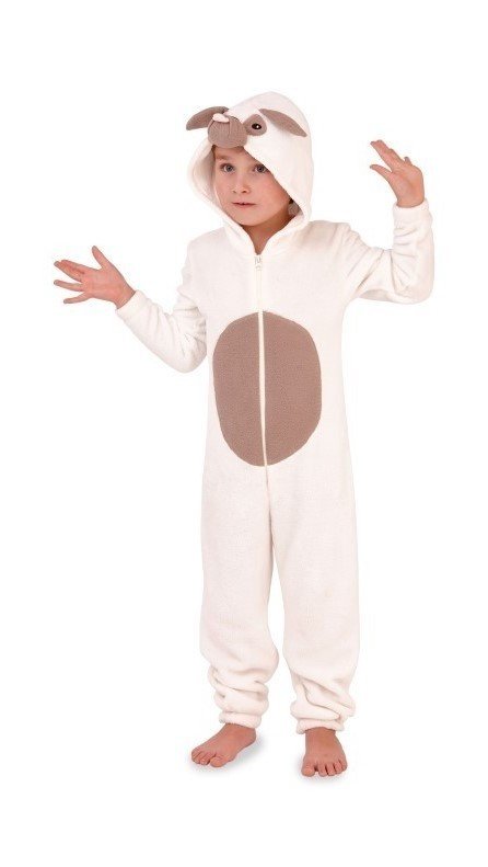 Onesie, Jumpsuit &quot;Pug Dog&quot; hooded kids series