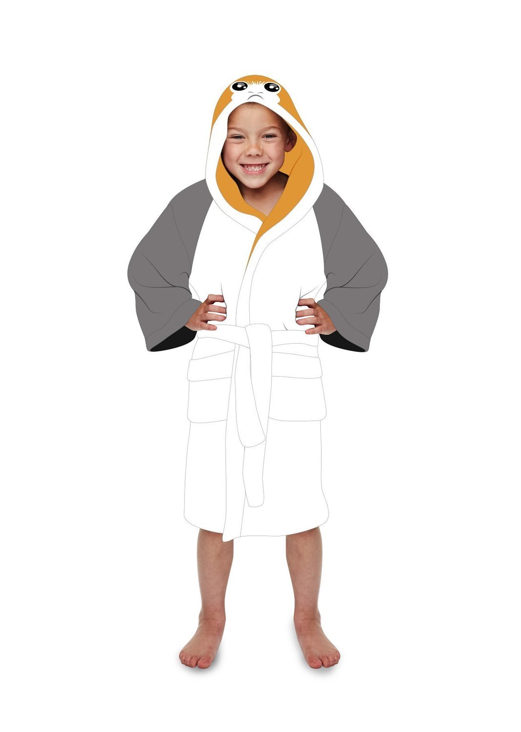 Badjas Star Wars "Porg" hooded kids series