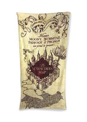 Handdoek Harry Potter "Marauders Map"