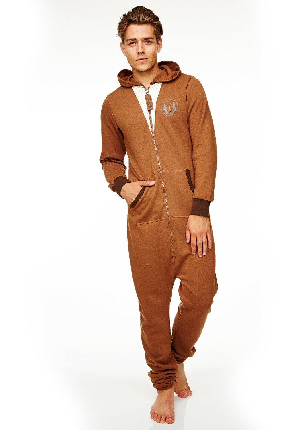 Onesie, Jumpsuit Star Wars "Jedi " hooded