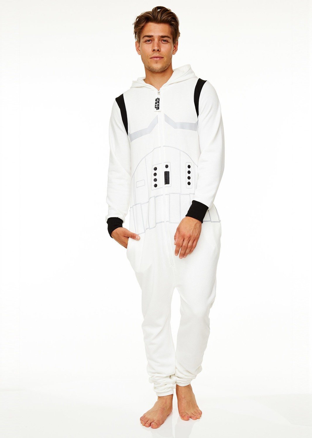 Onesie, Jumpsuit Star Wars "Stormtrooper" hooded