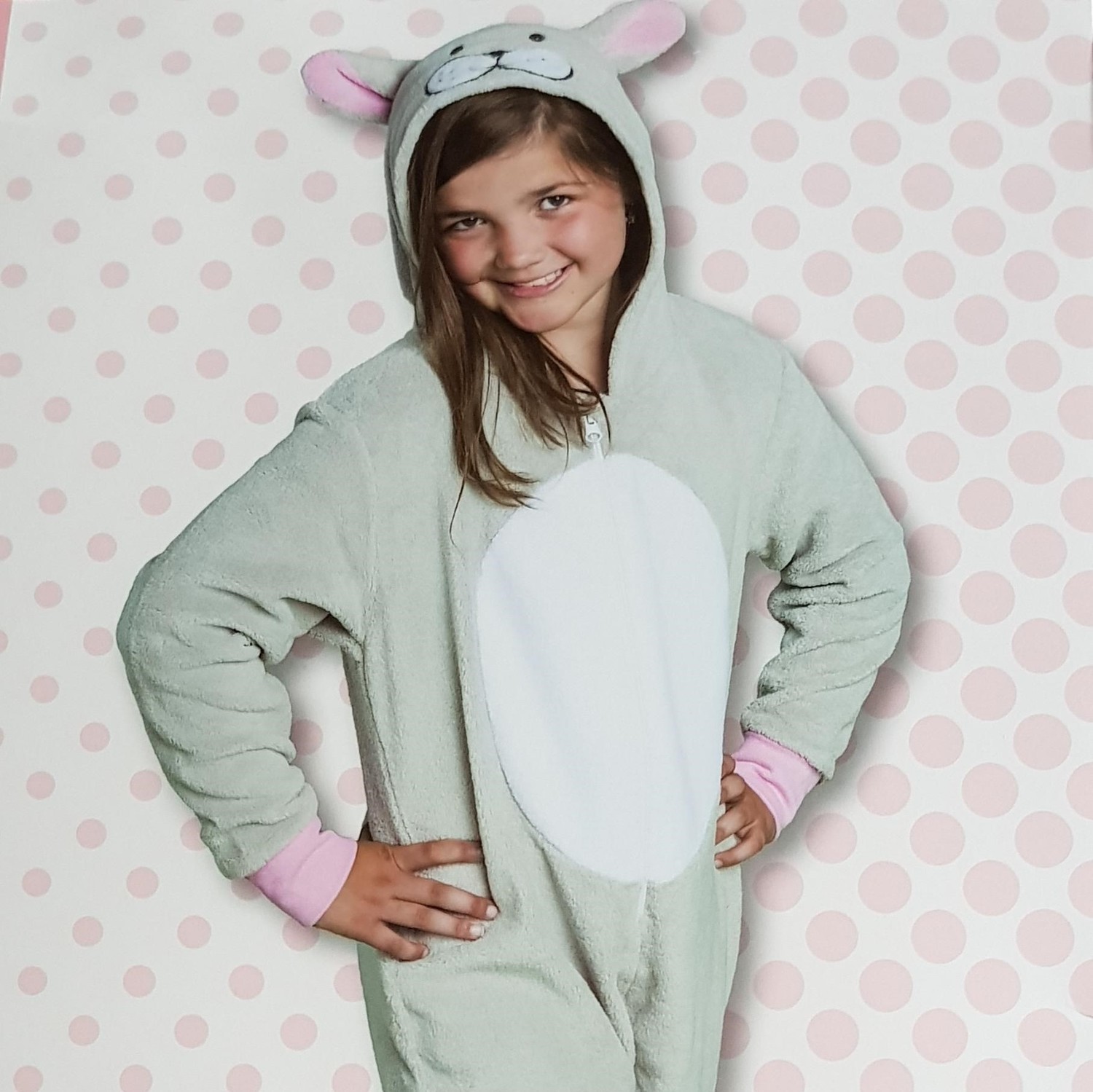 Onesie, Jumpsuit "Muis" hooded kids series