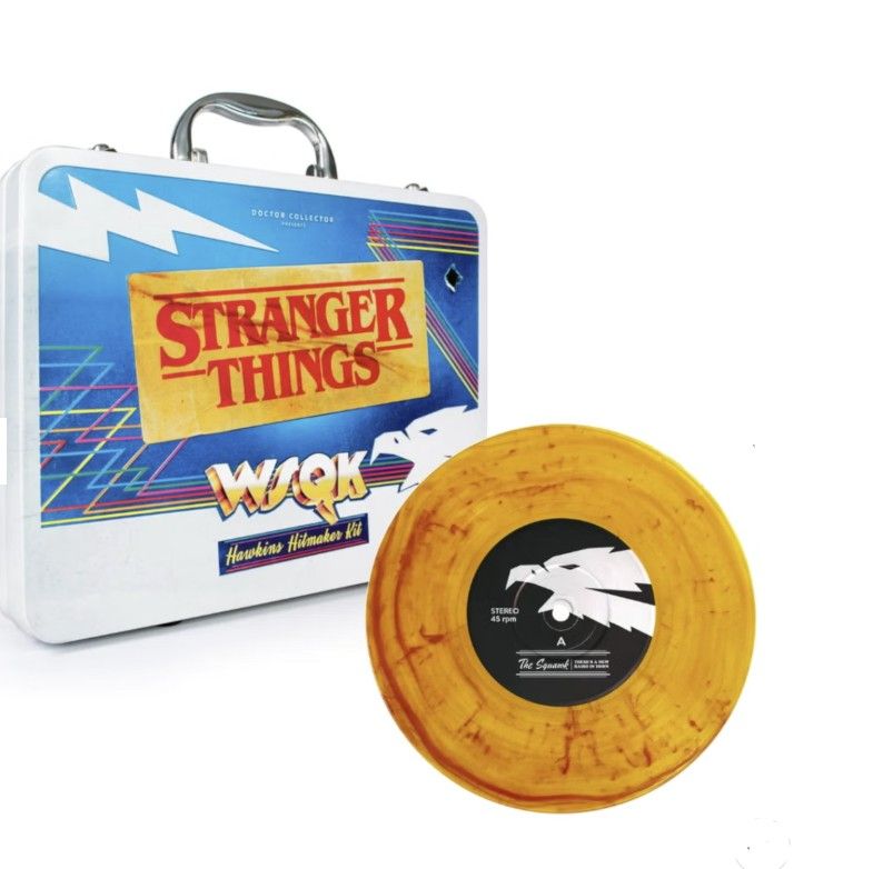Stranger Things "WSQK Kit Demogolden" Gold Vinyl Limited Edition