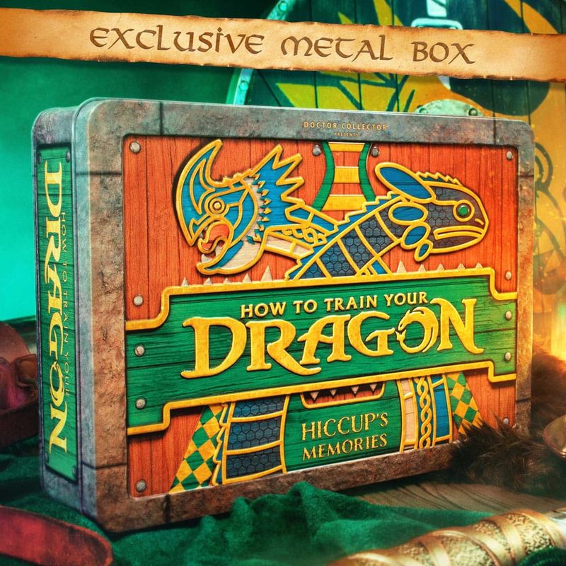 How To Train Your Dragon Hiccup's Memoris Collector's Box
