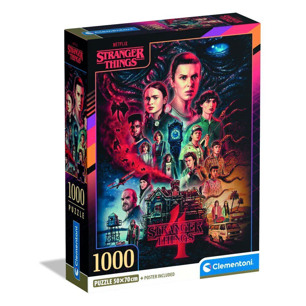 Stranger Things 4 Puzzle + Poster