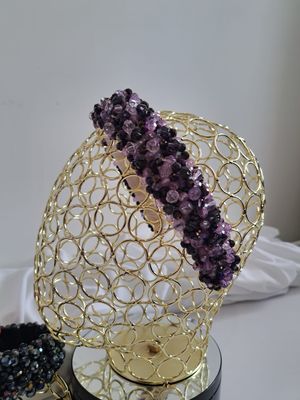 1 Inch Deluxe Beaded Headbands