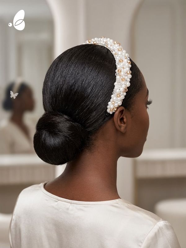 1 Inch Deluxe Beaded Headbands