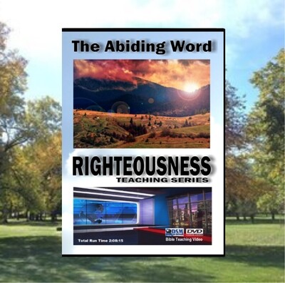 Righteousness: Teaching Series Vol.1&amp;2