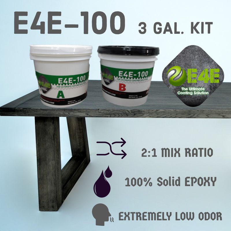 E4E-100 Epoxy (3 Gal Kit) E4E-100 Epoxy (3 Gal Kit)