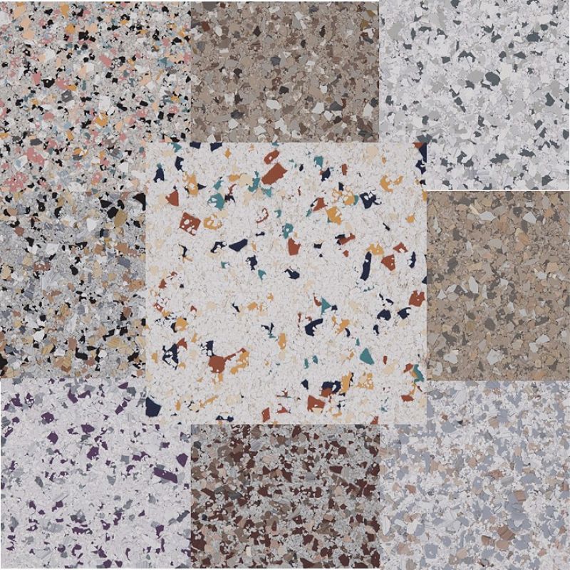 Torginol Color Flakes Hybrid Stone Color Blends