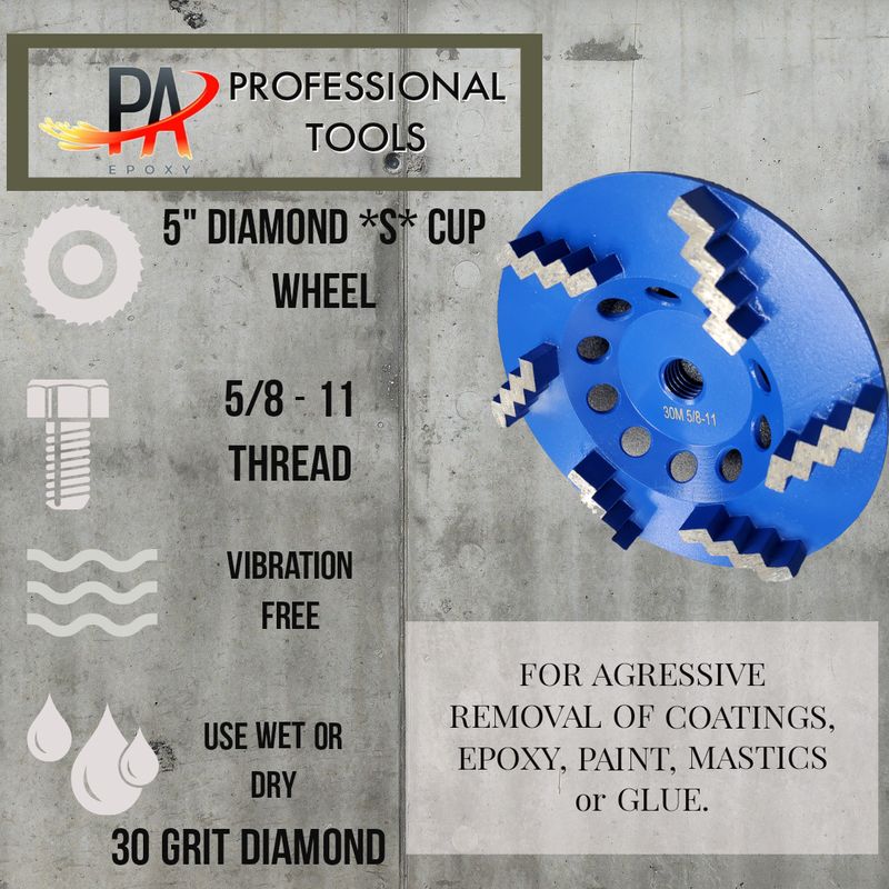 Pa Epoxy Ripper Cup Wheel