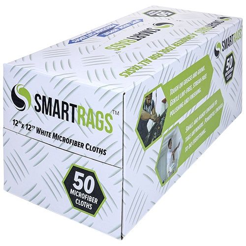SmartRags Microfiber Towel, 12"x12"