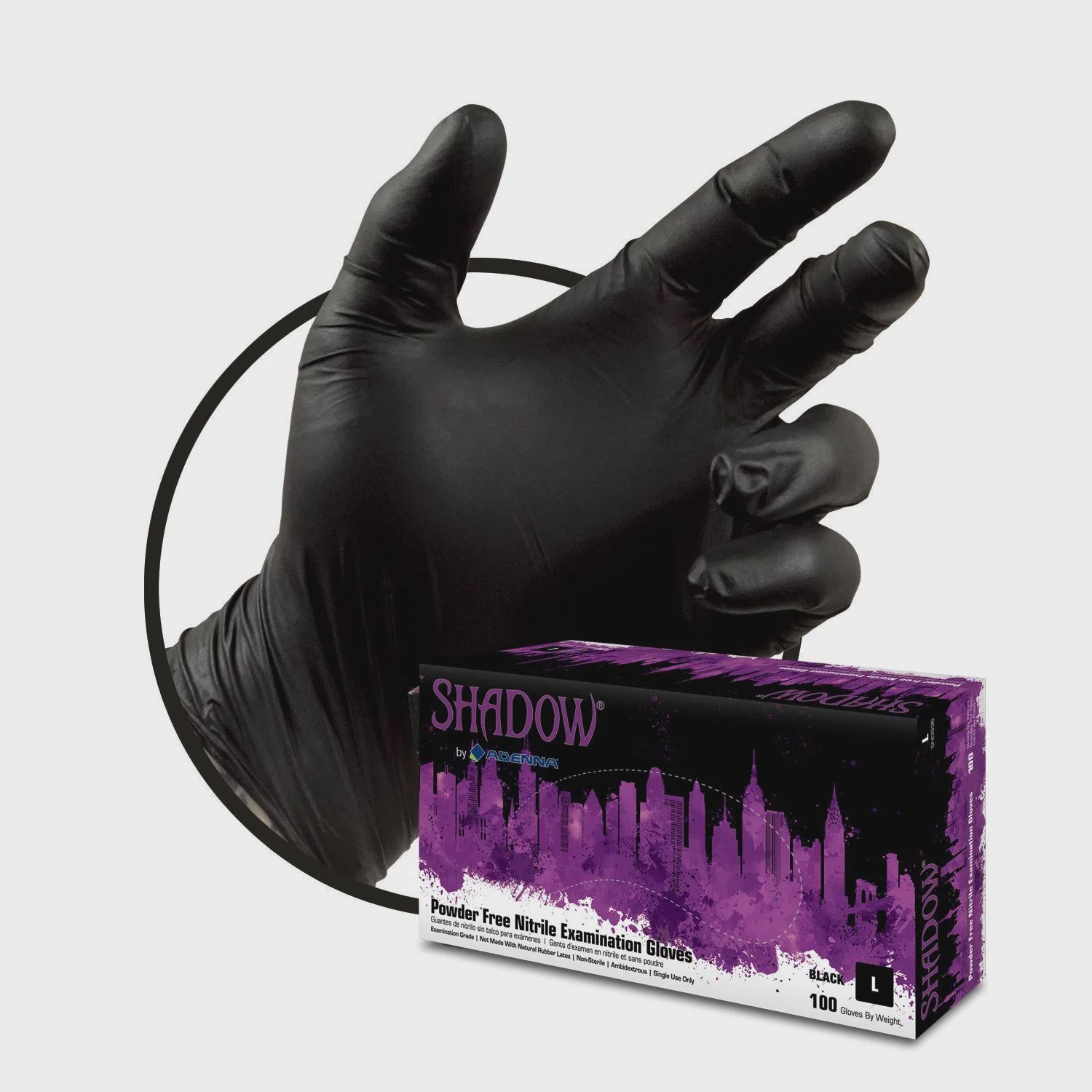 Shadow-Powder Free Nitrile Gloves