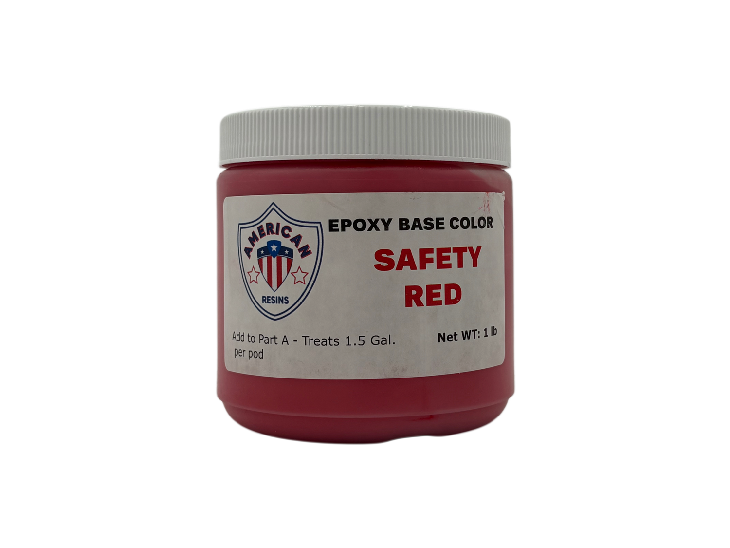 American Resins Safety Color Pigment Pods, Color: Safety Red (316)