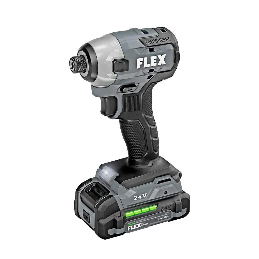 Flex Tools 1-4" Hex Impact Driver Kit