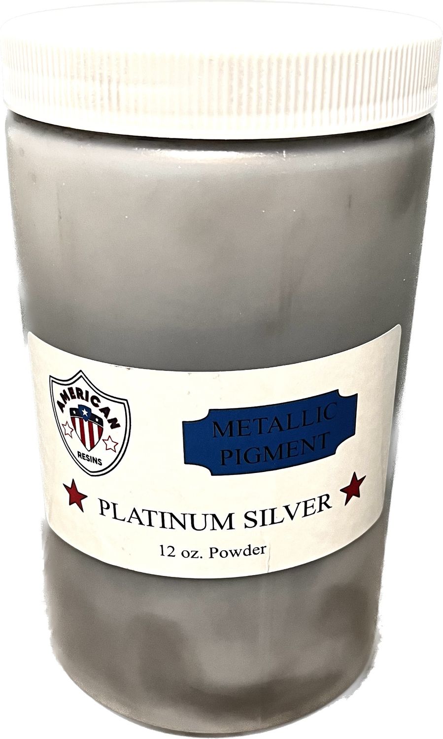 American Resins Metallic Powders, Color: Platinum Silver