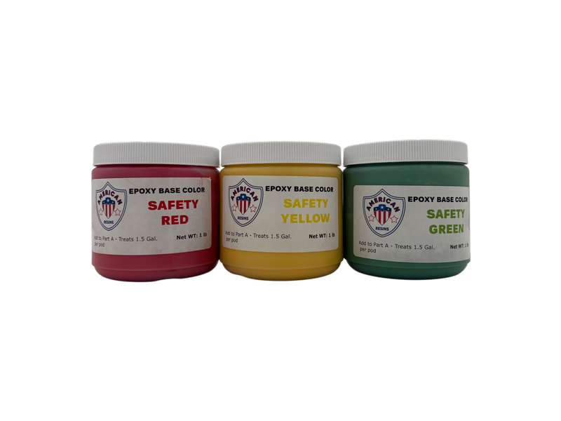 E4E Safety Color Pigment Pods E4E Safety Color Pigment Pods