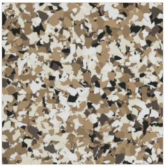 Torginol Color Flakes- 1/4" Standard Color Blends (40 LBS Boxes), Color Blend: Bean