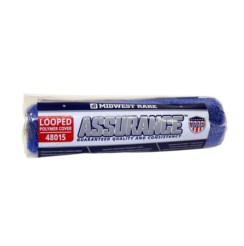 Assurance Looped Polymer Roller Cover, Size: 9"