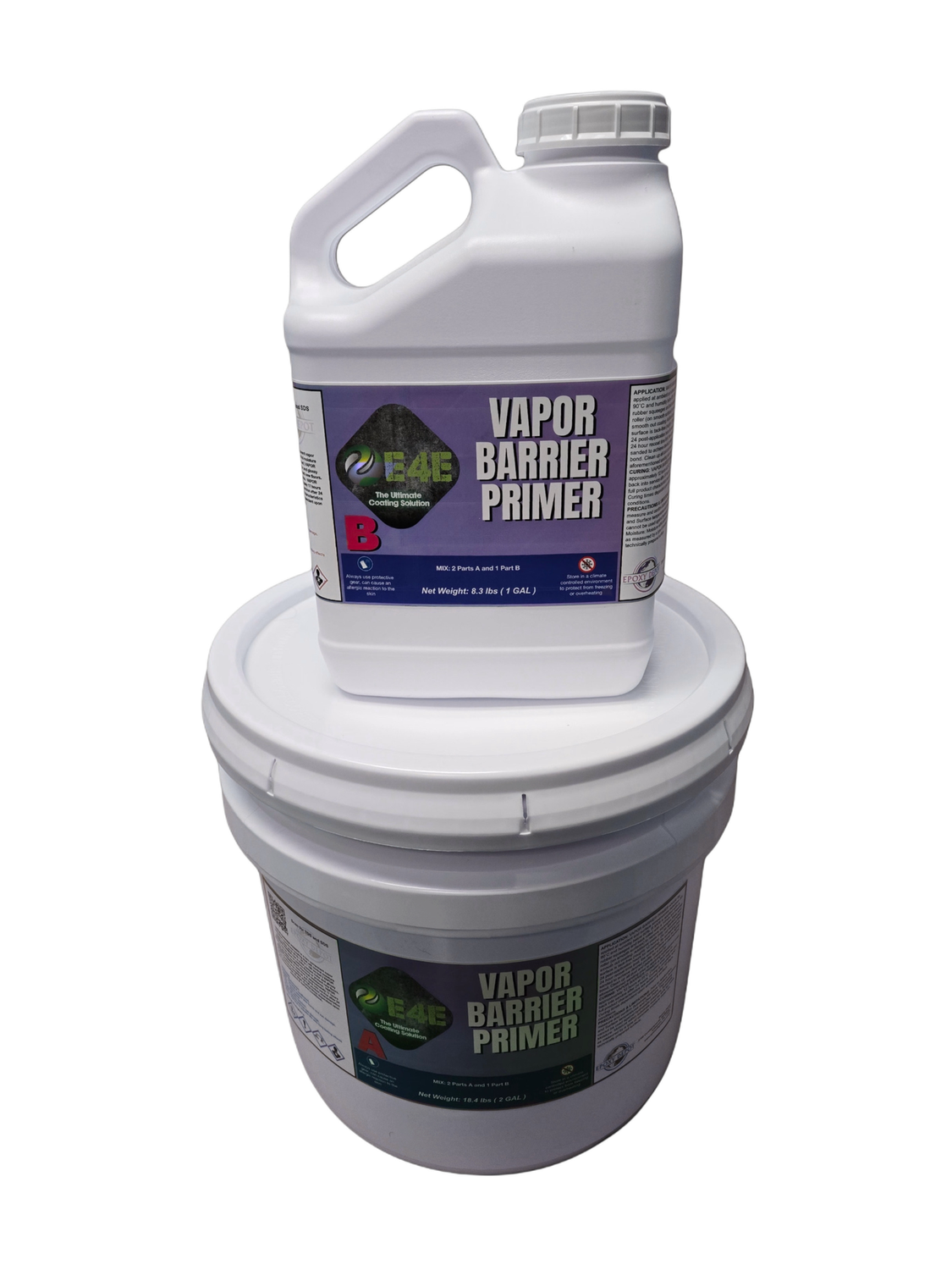 E4E-100 Vapor Barrier Primer, Option: Vapor Barrier Primer - Clear