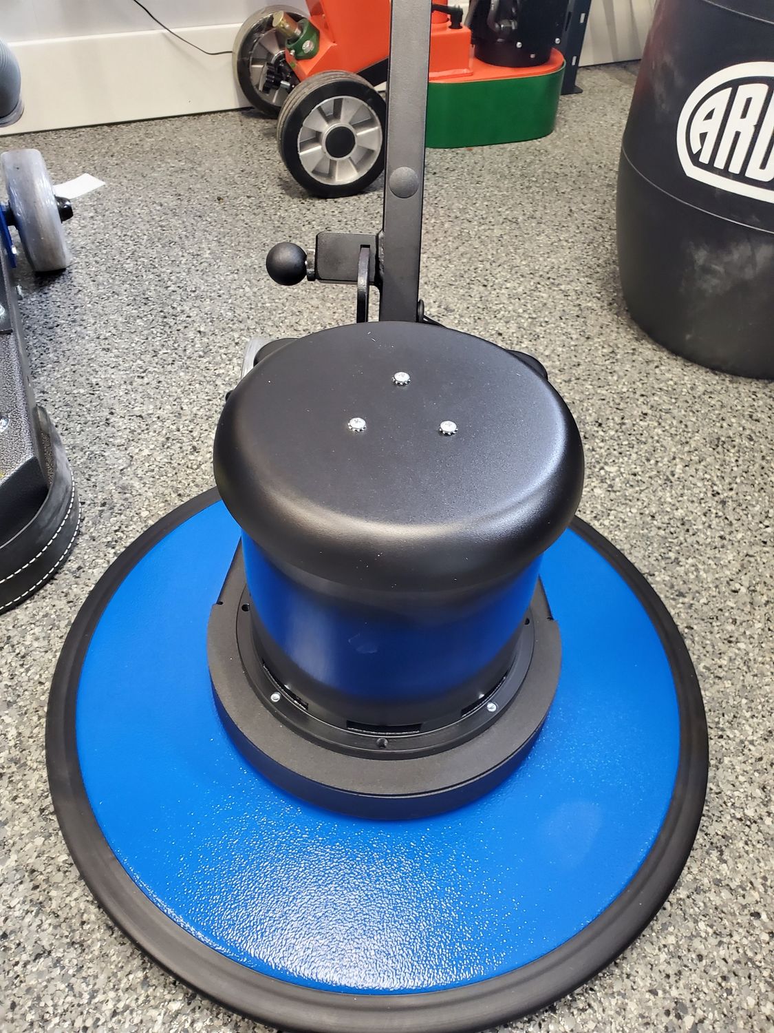 Shark Equipment 20" SWING BUFFER SANDER, Style: 20" Swing Buffer Sander with Pad Driver