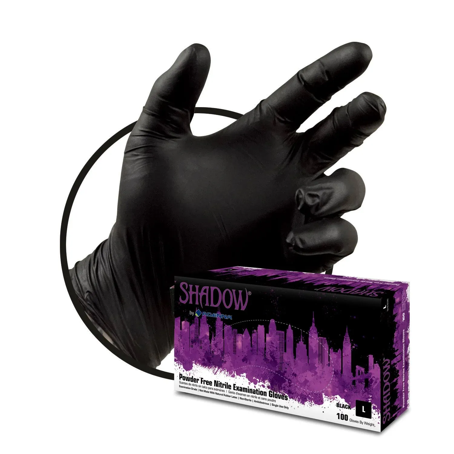 Shadow-Powder Free Nitrile Gloves Shadow-Powder Free Nitrile Gloves