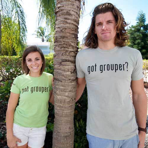 Got Grouper T-Shirt Tan