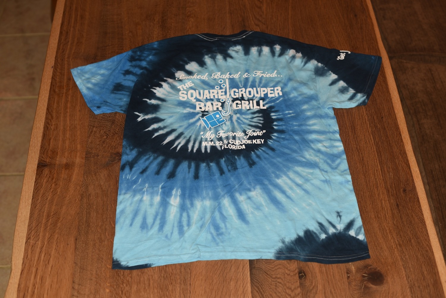Tie Dyed T-Shirt Blue