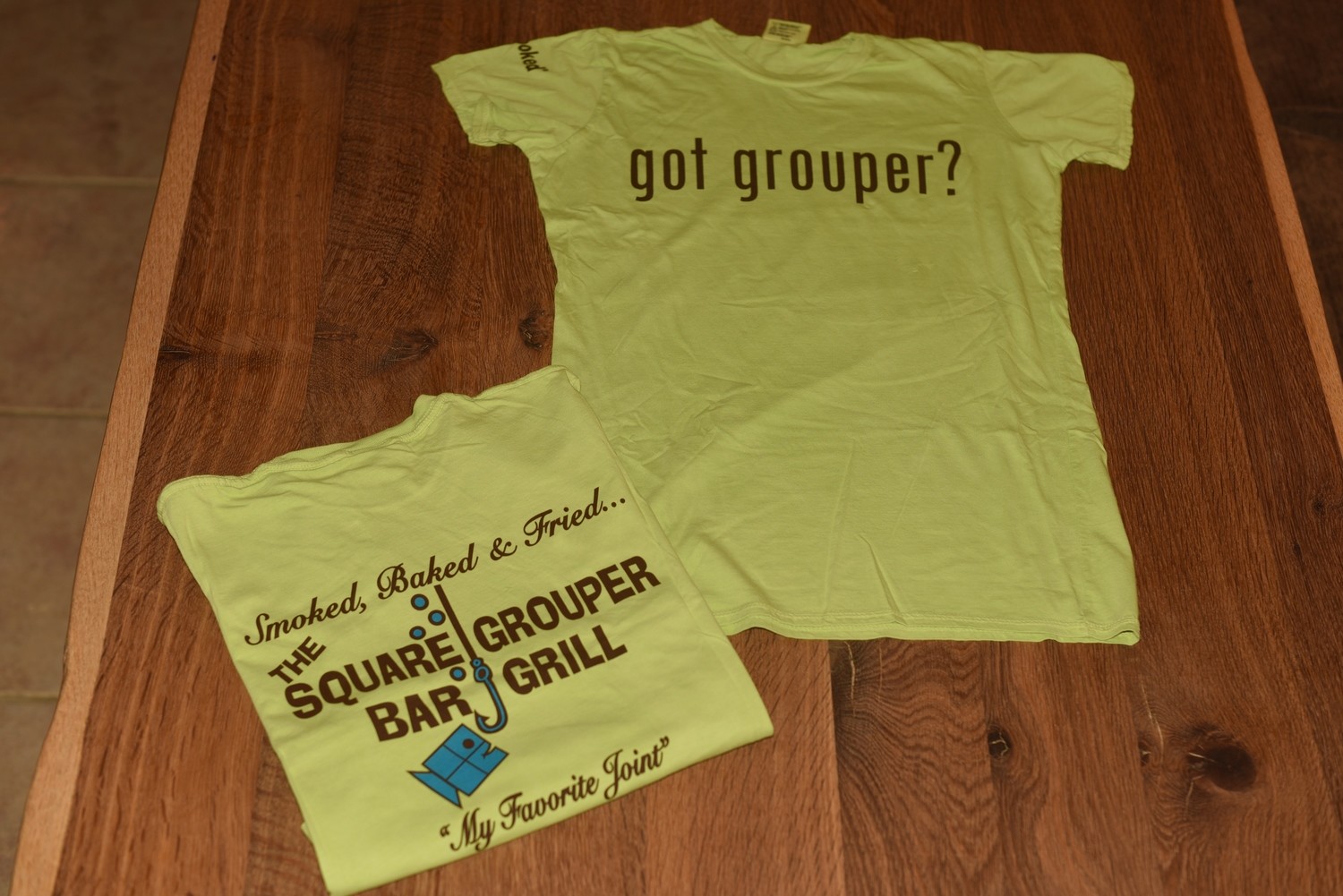 Ladies Got Grouper Short Sleeve Green
