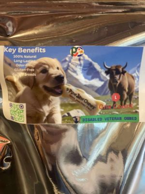 Paw Jaw Chews (Large- One Count)