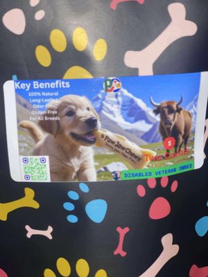 Paw Jaw Chews (Small -Two Counts)