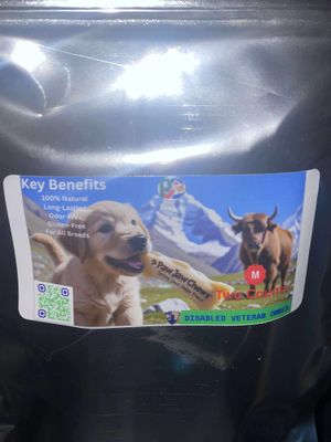 Paw Jaw Chews (Medium- Two Counts)