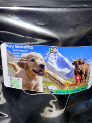 Paw Jaw Chews (Medium- One Count)