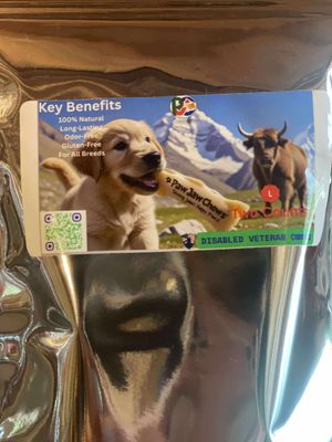 Paw Jaw Chews (Large- Two Counts)