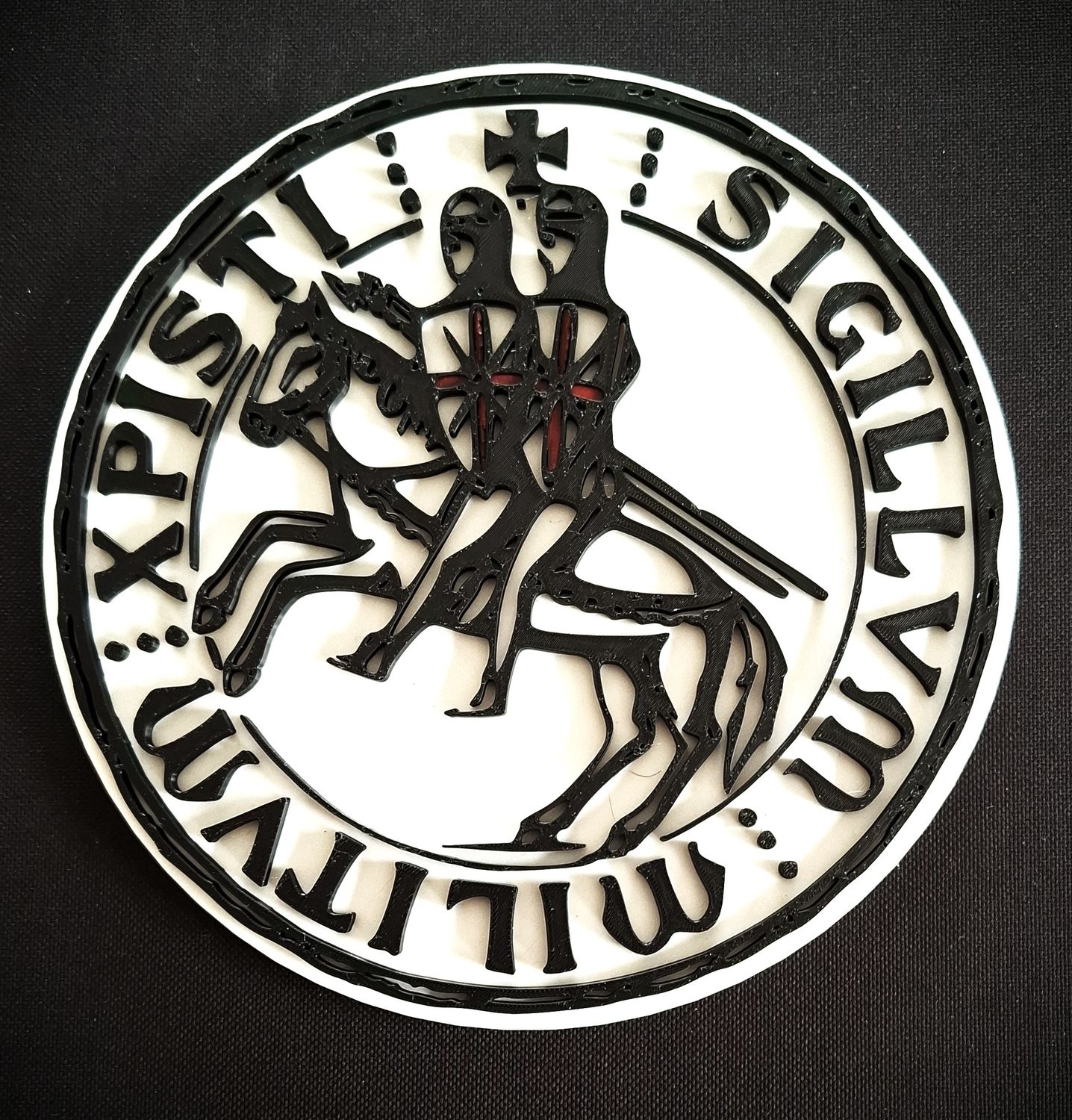 Templar Knight seal 3D