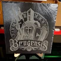 Leisteenplaat gegraveerd  met foto of logo