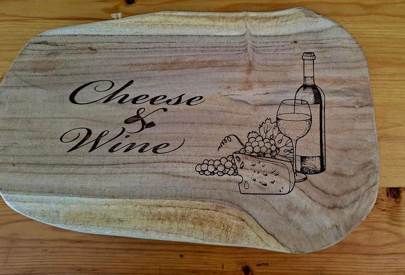 serveer &amp; decoratie blok voor wijn ,tapas of kaas avonden