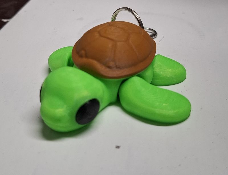 schildpad sleutelhanger