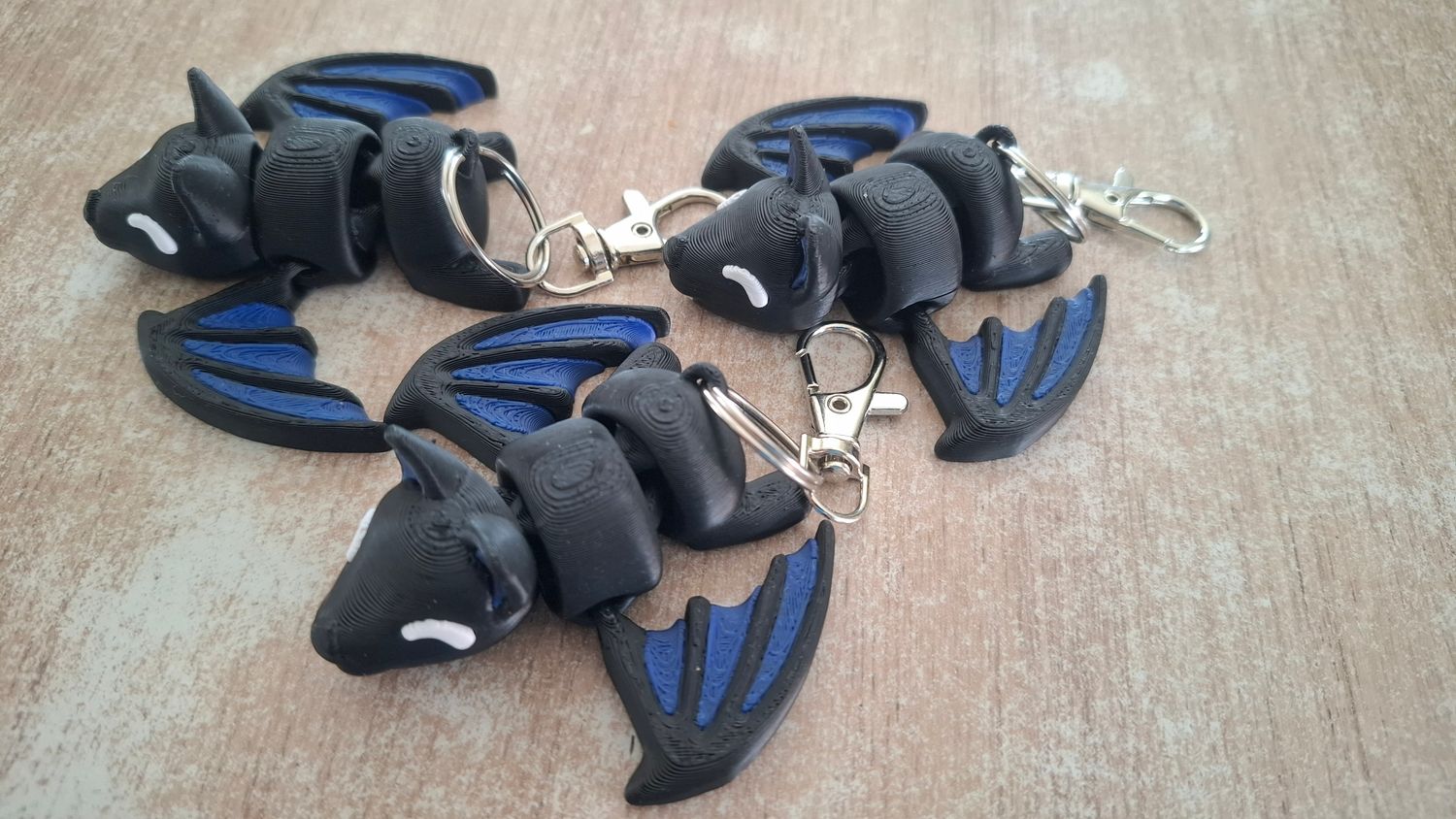 Sleutelhanger Vleermuis /key chain Batt