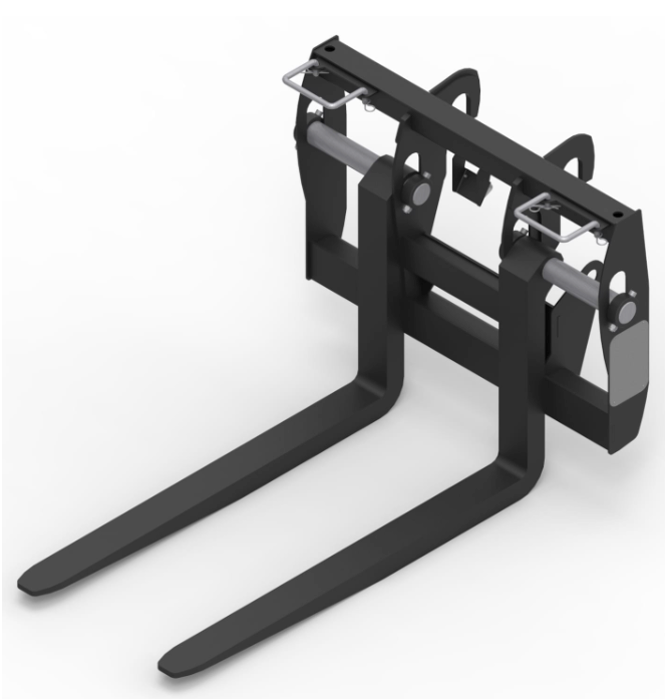 Tablier porte-fourches flottantes standard 5 tonnes