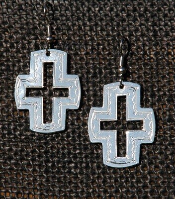 Earrings: SW crosses with Cross Cut Outs