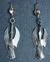 Earrings:  Waterbird earrings w/ hand-made wires