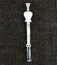 Pin:  Peyote Gourd Rattle, 2 1/2"