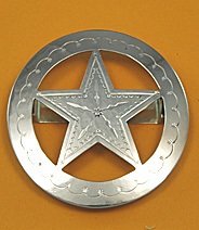 Tie Slide: Star & Circle 2 1/2"