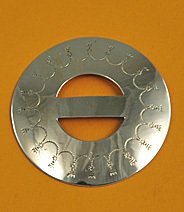 Tie Slide:  "Old Style"  2 1/2" diameter
